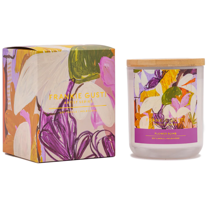 Franki Gusti - ARTIST SERIES CANDLE | FLOWER BOMB