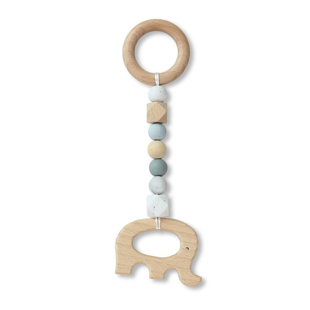 Elephant Teether - Grey