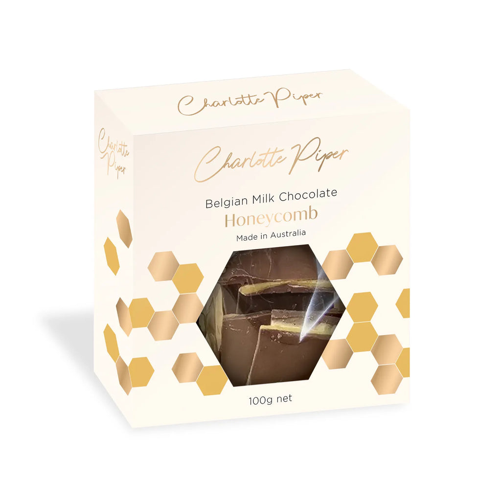 Charlotte Piper Belgian Milk Chocolate Honeycomb