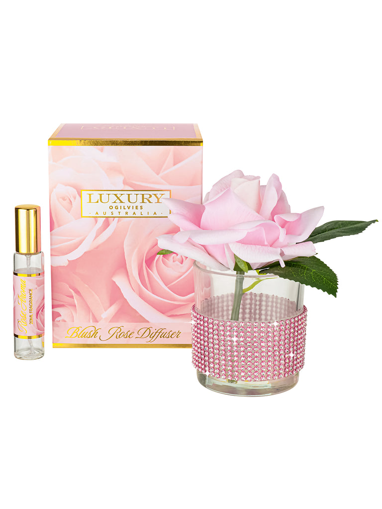 Diamonte Rose Diffuser - Blush