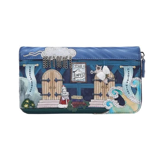 Vendula Shakespeare Theater - The Tempest Large Zip Around Wallet