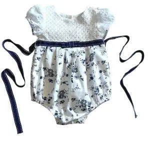 Classic Navy Playsuit