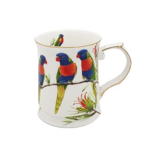 Rainbow Lorikeet Tea Cup