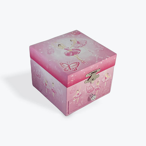 Pink Musical Jewellery Box