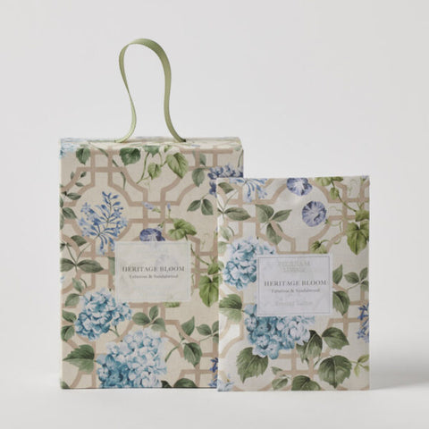 Heritage Bloom Scented Hanging Sachets Set of 4 – Tuberose & Sandalwood