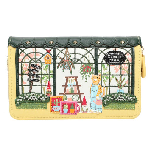 Vendula Garden Center Medium Zip Around Wallet