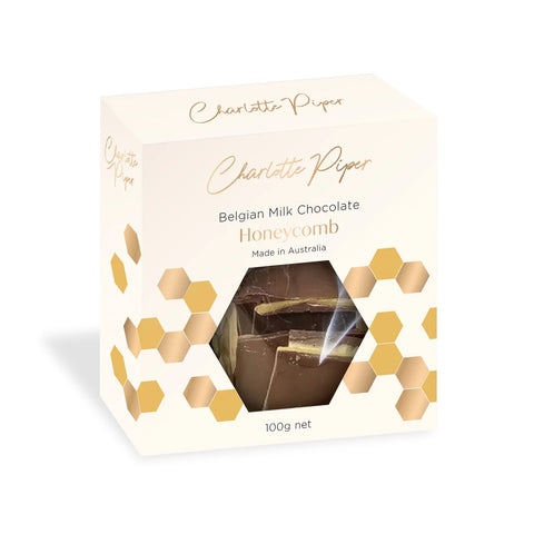 Charlotte Piper Belgian Milk Chocolate Honeycomb