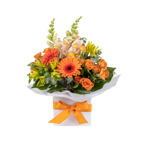 Orange Zest Posy - Interflora