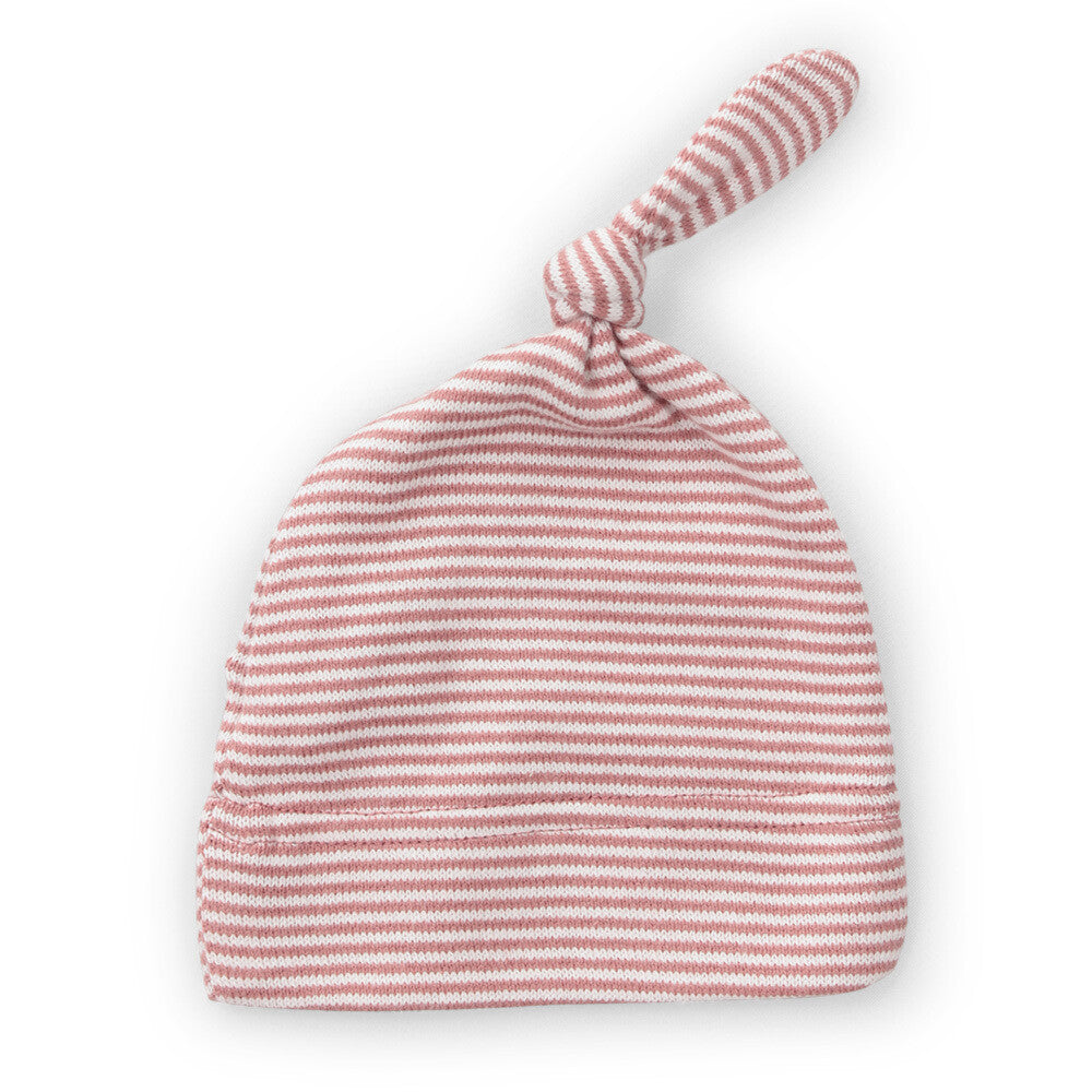 Topknot Baby Hat - Pink
