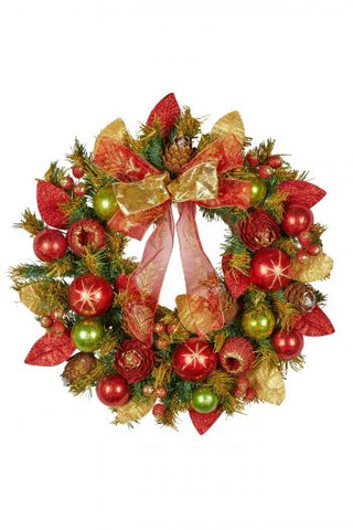 56cm Classical Elegance Christmas Wreath (GUE208)