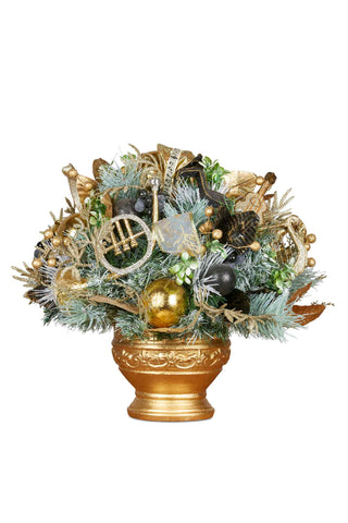 CHRISTMAS SYMPHONY POTTED CHRISTMAS CENTREPIECE (GUE229)