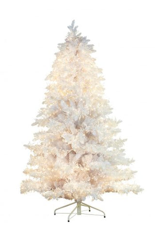 7ft(213cm) White Cluster Christmas Tree with LED Lights (LTCWC7L)
