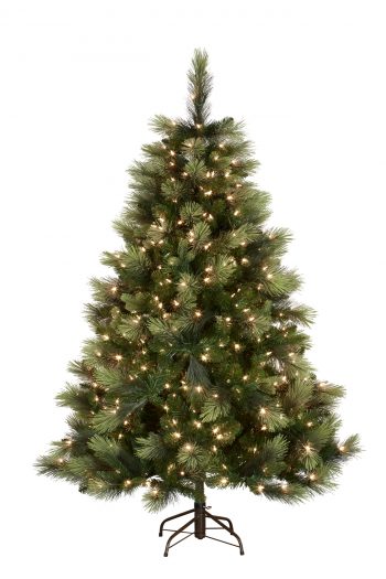 6ft Carolina Pine Christmas Tree with Lights (NATCP6)
