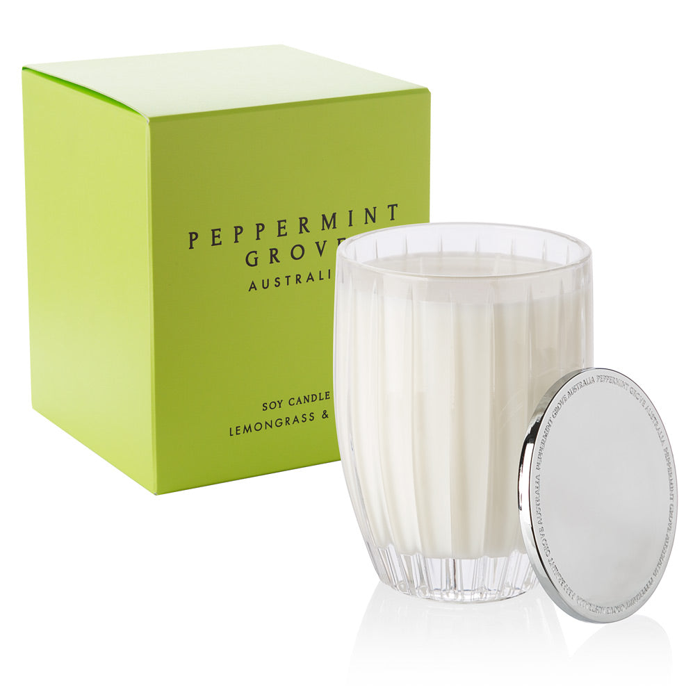 Lemongrass and Lime Soy Candle