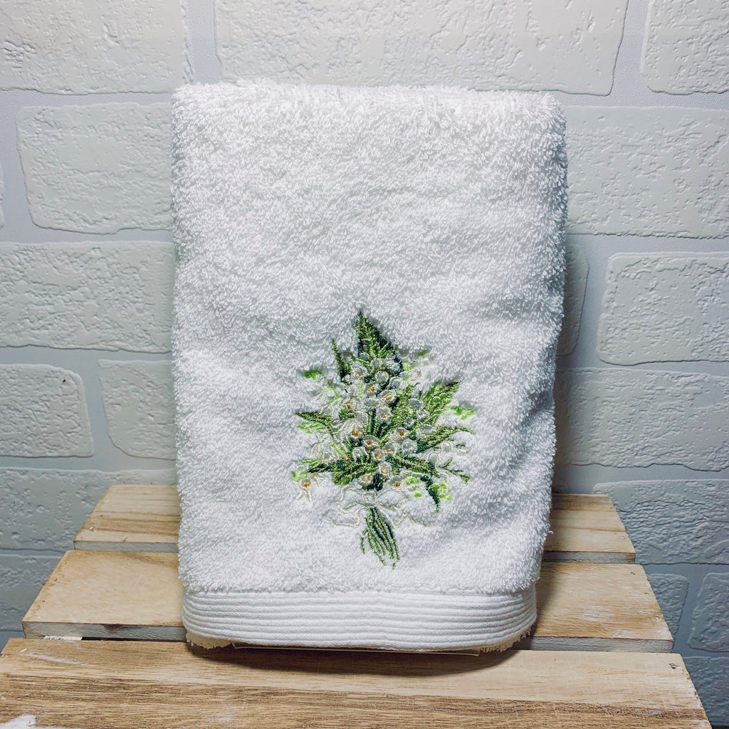 Lily of the Valley  Hand Towel